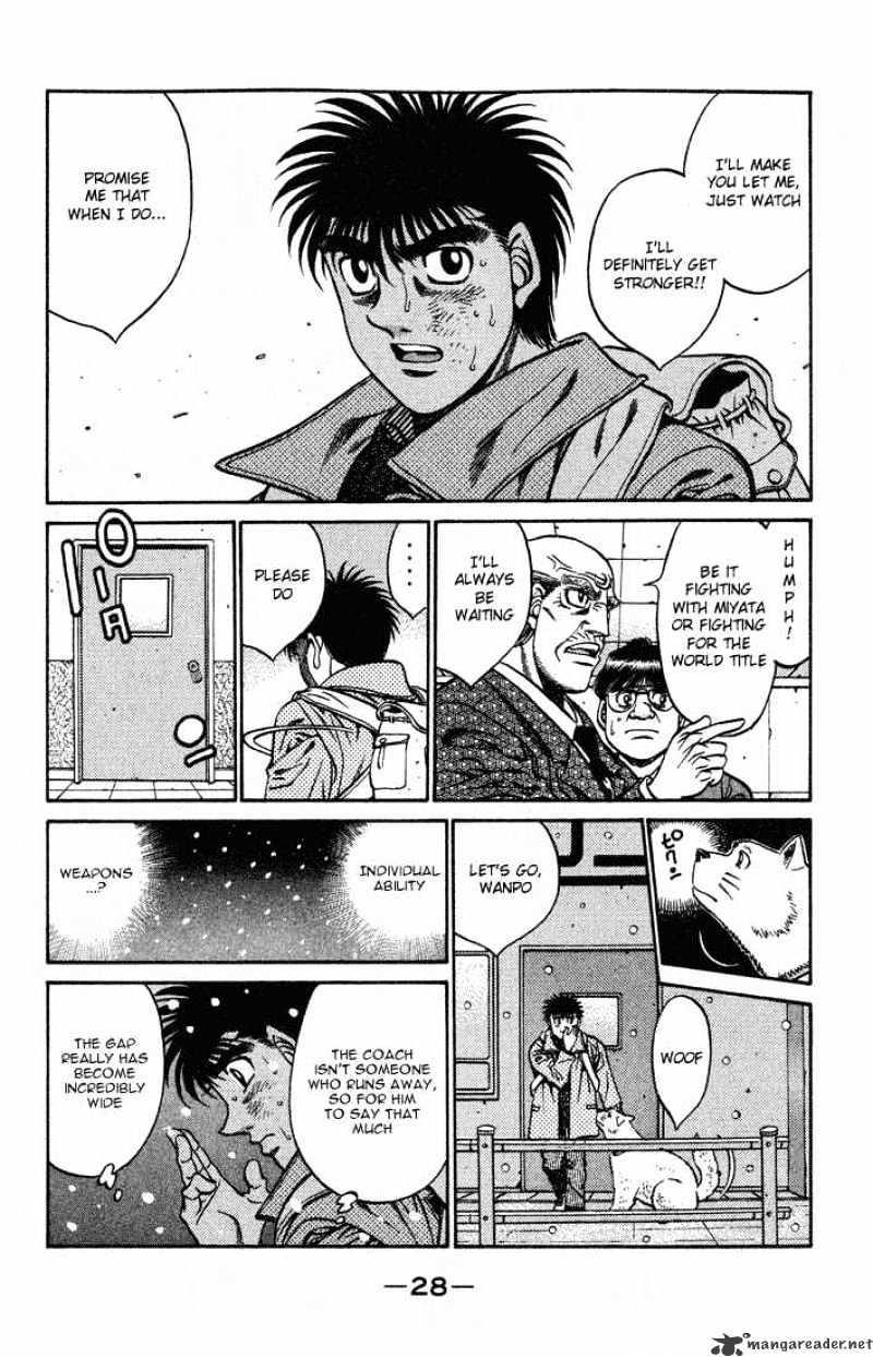 Hajime no Ippo: Fighting Spirit, Chapter 417 image 06